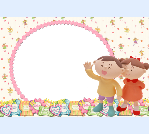  Фоторамочка Мы друзья!