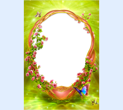  Фоторамка Цветочная сказка